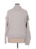 Time and Tru 100% Polyester Solid Gray Turtleneck Sweater Size 22 - photo 2