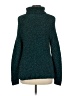 Tart Tweed Teal Turtleneck Sweater Size M - photo 2