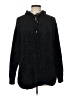 Serra 100% Polyester Black Cardigan Size Lg - XL - photo 1