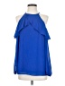 MICHAEL Michael Kors Blue Sleeveless Blouse Size XS - photo 1