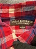 Great Northwest 100% Cotton Plaid Red Long Sleeve Button-Down Shirt Size L - photo 7