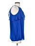 MICHAEL Michael Kors Blue Sleeveless Blouse Size XS - photo 4