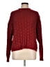 Elodie Red Burgundy Turtleneck Sweater Size L - photo 1