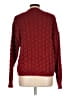 Elodie Red Burgundy Turtleneck Sweater Size L - photo 2