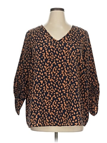 Downing Studio 3/4 Sleeve Blouse (view 1)