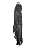 Mi ami 100% Polyester Paisley Black Blue Casual Dress Size S - photo 5