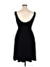 Connected Apparel Solid Black Cocktail Dress Size 14 - photo 2