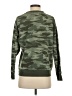 Splendid Camo Green Pullover Sweater Size S - photo 2
