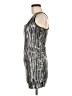 Ark & Co. Metallic Silver Cocktail Dress Size M - photo 5