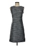 Adam Lippes 100% Polyester Tweed Gray Casual Dress Size 2 - photo 1