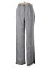 Unbranded 100% Polyester Chevron-herringbone Gray Dress Pants Size S - photo 1