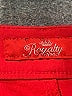 ROYALTY Red Jeans Size 6 - 8 - photo 4