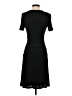 Halston Heritage Solid Black Casual Dress Size S - photo 2