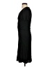 Halston Heritage Solid Black Casual Dress Size S - photo 5