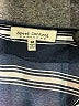 Speed Control 100% Polyester Stripes Blue Casual Dress Size M - photo 7