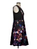 Ellen Tracy 100% Polyester Floral Black Cocktail Dress Size 4 - photo 4
