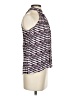 AVA 100% Polyester Purple Sleeveless Blouse Size S - photo 4