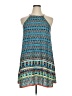 Bebop Print Blue Casual Dress Size XL - photo 1