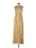 Dessy Collection 100% Polyester Tan Yellow Cocktail Dress Size 12 - photo 1