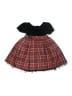 Ellemenno Plaid Red Dress Size 3T - photo 1