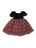 Ellemenno Plaid Red Dress Size 3T - photo 2