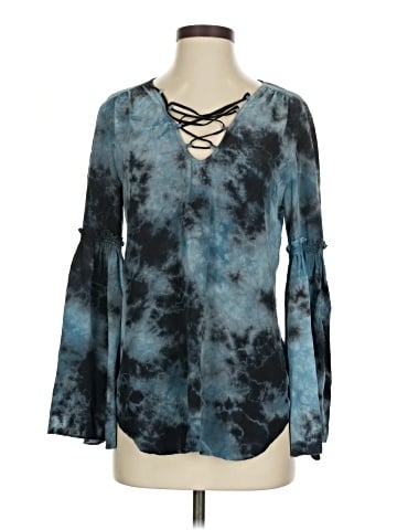 Fifteen Twenty Long Sleeve Silk Top (view 1)