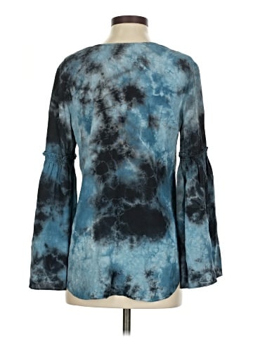 Fifteen Twenty Long Sleeve Silk Top (view 2)