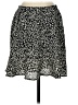 Jodifl 100% Polyester Animal Print Black Casual Skirt Size S - photo 2