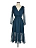Point Sur Blue Cocktail Dress Size 2 - photo 1