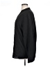Unbranded Solid Black Long Sleeve Blouse Size XL - photo 5