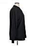 Unbranded Solid Black Long Sleeve Blouse Size XL - photo 4