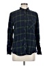 BDG Plaid Green Long Sleeve Button-Down Shirt Size M - photo 1