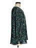 Cato 100% Polyester Teal 3/4 Sleeve Blouse Size M - photo 4