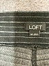 Ann Taylor LOFT Stripes Gray Active Pants Size M - photo 7