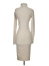Express Solid Ivory Cocktail Dress Size S - photo 2