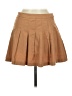 Hesperus Solid Tan Casual Skirt Size M - photo 1