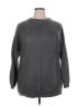 Roaman's 100% Acrylic Gray Pullover Sweater Size 22 (1X) - photo 1