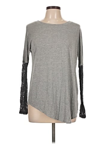 HEATHER Long Sleeve Top (view 1)