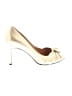 Ann Taylor Ivory Tan Heels Size 7 - photo 1