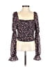 Assorted Brands 100% Polyester Pink Long Sleeve Blouse Size XS - photo 1
