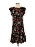 CeCe Print Black Casual Dress Size S - photo 1
