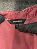 Express 100% Lyocell Burgundy Long Sleeve Button-Down Shirt Size XS - photo 7