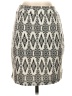 Renee C. Argyle Gray Casual Skirt Size S - photo 1