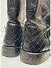 Chanel 100% Leather Black Ankle Boots Size EU 36 - photo 4