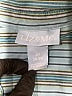 Liz & Me Stripes Teal Long Sleeve Blouse Size 3X - photo 7