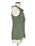 Banana Republic 100% Polyester Green Sleeveless Blouse Size 2 - photo 4