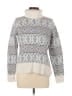 Ruff Hewn Print White Pullover Sweater Size L - photo 1
