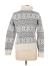 Ruff Hewn Print White Pullover Sweater Size L - photo 2