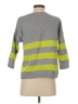Gap Stripes Gray Pullover Sweater Size S - photo 2