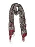 Unbranded 100% Polyester Paisley Burgundy Pink Scarf One size - photo 1